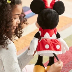 Disney Store Peluche Minnie Mouse Rouge De Taille Moyenne -Disney 412312819216 2
