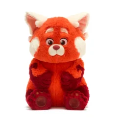 Disney Store Grande Peluche Mei Lee Transformée En Panda Roux, Alerte Rouge