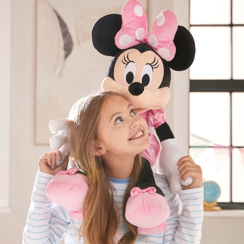 Disney Store Grande Peluche Minnie En Rose 2 Disney Store Grande Peluche Minnie En Rose – Image 2