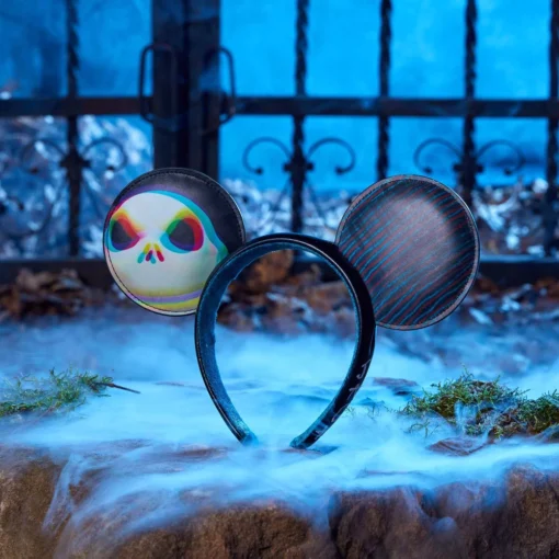 Disneyland Serre-tête à Oreilles De Mickey Jack Skellington Pour Adultes – Image 2