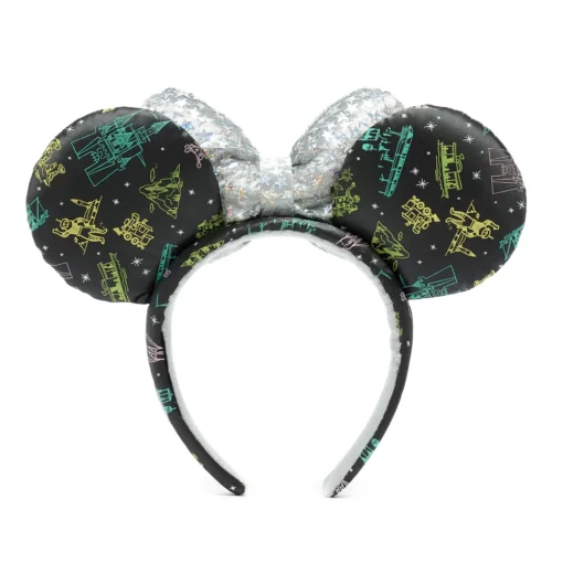Disneyland Resort Serre-tête à Oreilles De Minnie Disney100 Pour Adultes – Image 3