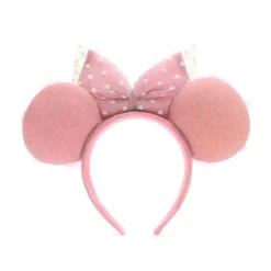 Disneyland Serre-tête à Oreilles De Minnie Avec Coeurs Et Fleurs Pour Adultes -Disney 428403698660 2