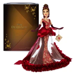 Disney Store Poupée Belle En édition Limitée, La Grande Fête Des Princesses