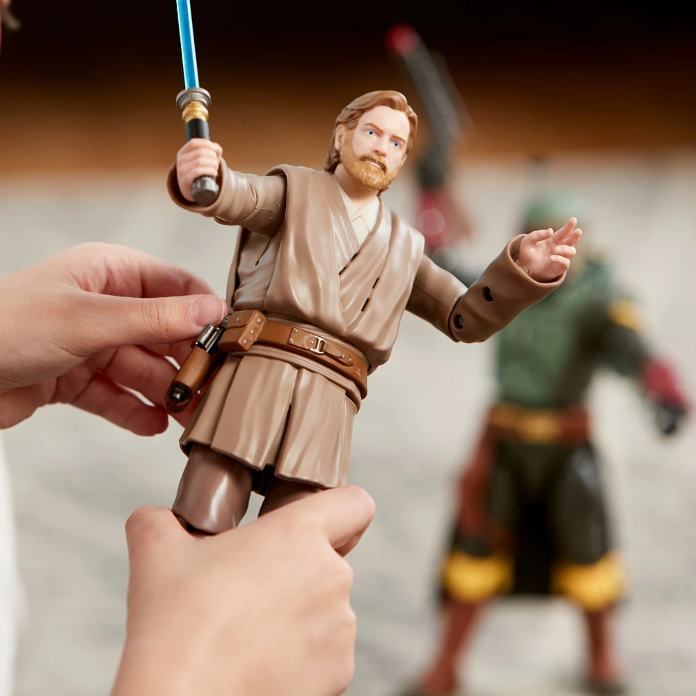 Disney Store Figurine Obi-Wan Kenobi Parlante, Star Wars 2 Disney Store Figurine Obi-Wan Kenobi Parlante, Star Wars – Image 2