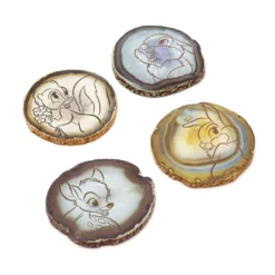 Disneyland Ensemble De 4 sous-verres Bambi Comfy And Cosy