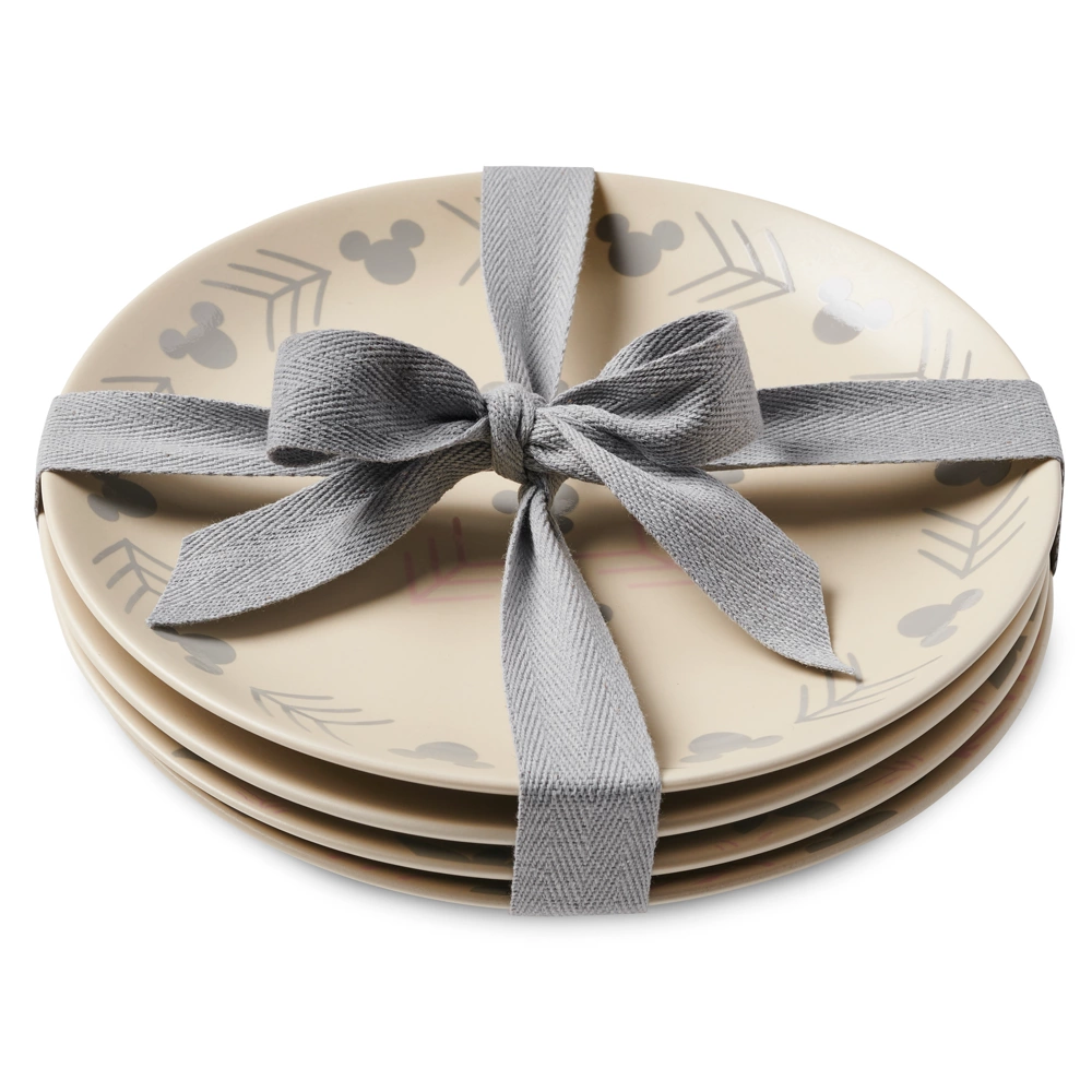 Disneyland Lot De 4 assiettes Mickey Mouse Homestead 3 Disneyland Lot De 4 assiettes Mickey Mouse Homestead – Image 3