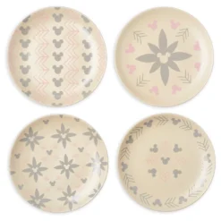 Disneyland Lot De 4 assiettes Mickey Mouse Homestead