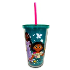 Disney Store Gobelet Avec Paille Encanto : La Fantastique Famille Madrigal