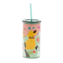 Disney Store Gobelet Avec Paille Chiens Disney