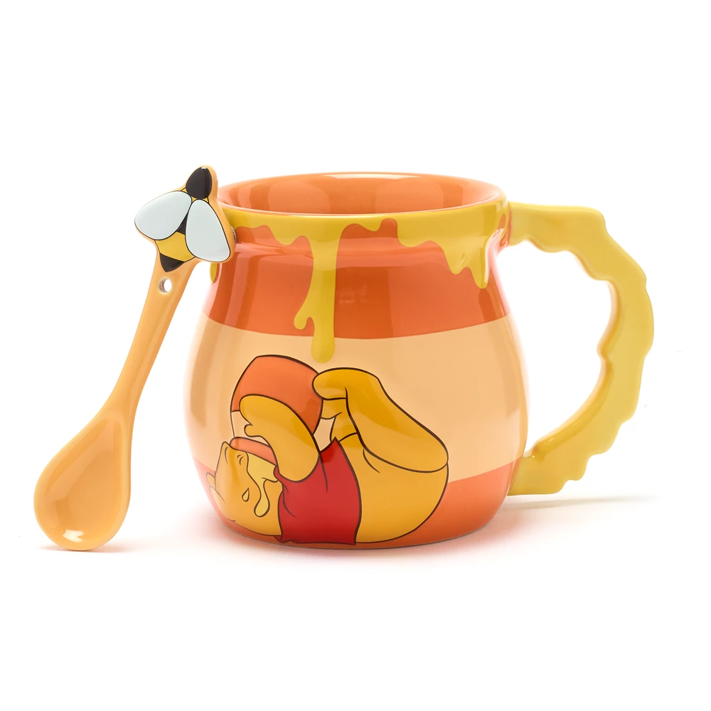 Disney Store Mug Et Cuillère Winnie L'Ourson 1 Disney Store Mug Et Cuillère Winnie L'Ourson