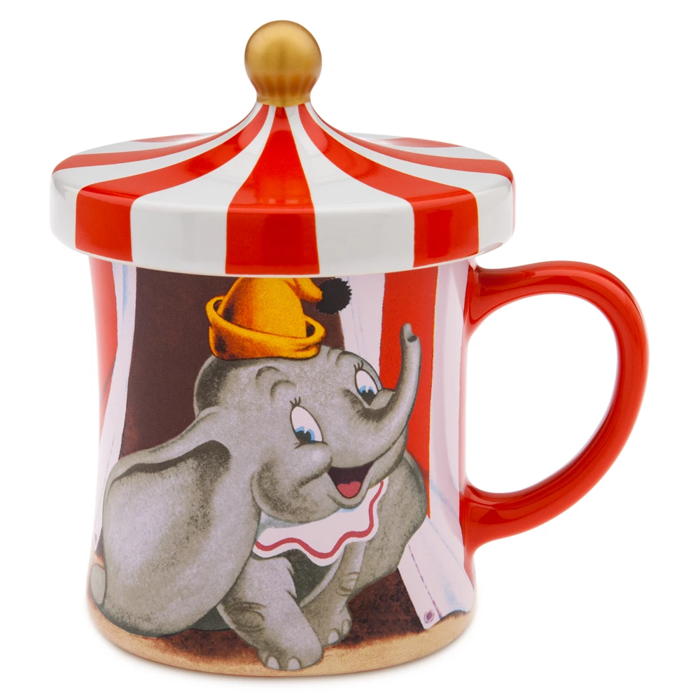 Disney Store Mug Avec Couvercle Dumbo Et Timothée, Dumbo 1 Disney Store Mug Avec Couvercle Dumbo Et Timothée, Dumbo