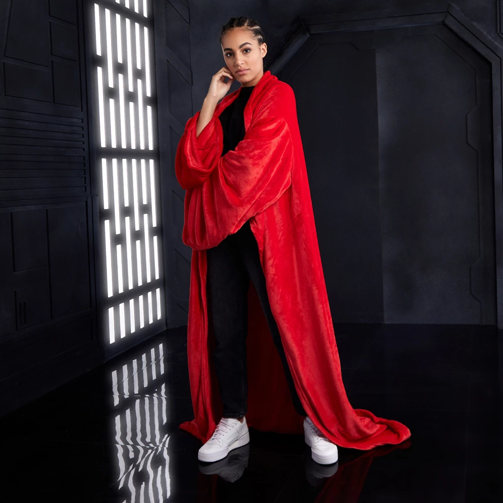 Disney Store Plaid Poncho Jour De La Vie Star Wars 2 Disney Store Plaid Poncho Jour De La Vie Star Wars – Image 2