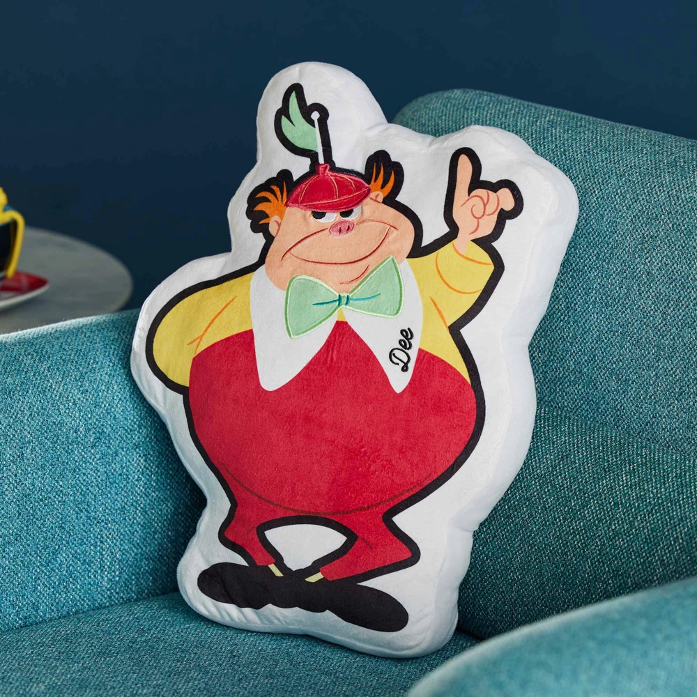 Disney Store Coussin Réversible Tweedledee Et Tweedledum, Alice Au Pays Des Merveilles 2 Disney Store Coussin Réversible Tweedledee Et Tweedledum, Alice Au Pays Des Merveilles – Image 2