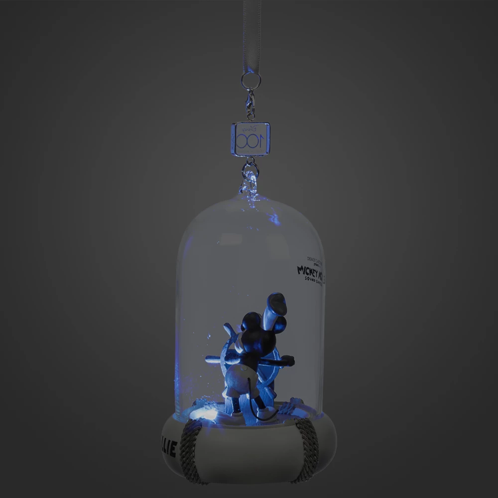 Décoration à Suspendre Steamboat Willie Son Et Lumière, Collection Living Magic Sketchbook, Disney100 Eras 6 Décoration à Suspendre Steamboat Willie Son Et Lumière, Collection Living Magic Sketchbook, Disney100 Eras – Image 6