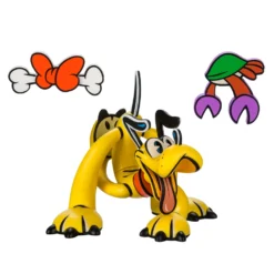 Disney Store Figurine En Vinyle Pluto Par Disney x JLed