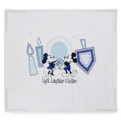 Disney Store Jeté En Polaire Mickey Et Minnie, Hanoucca