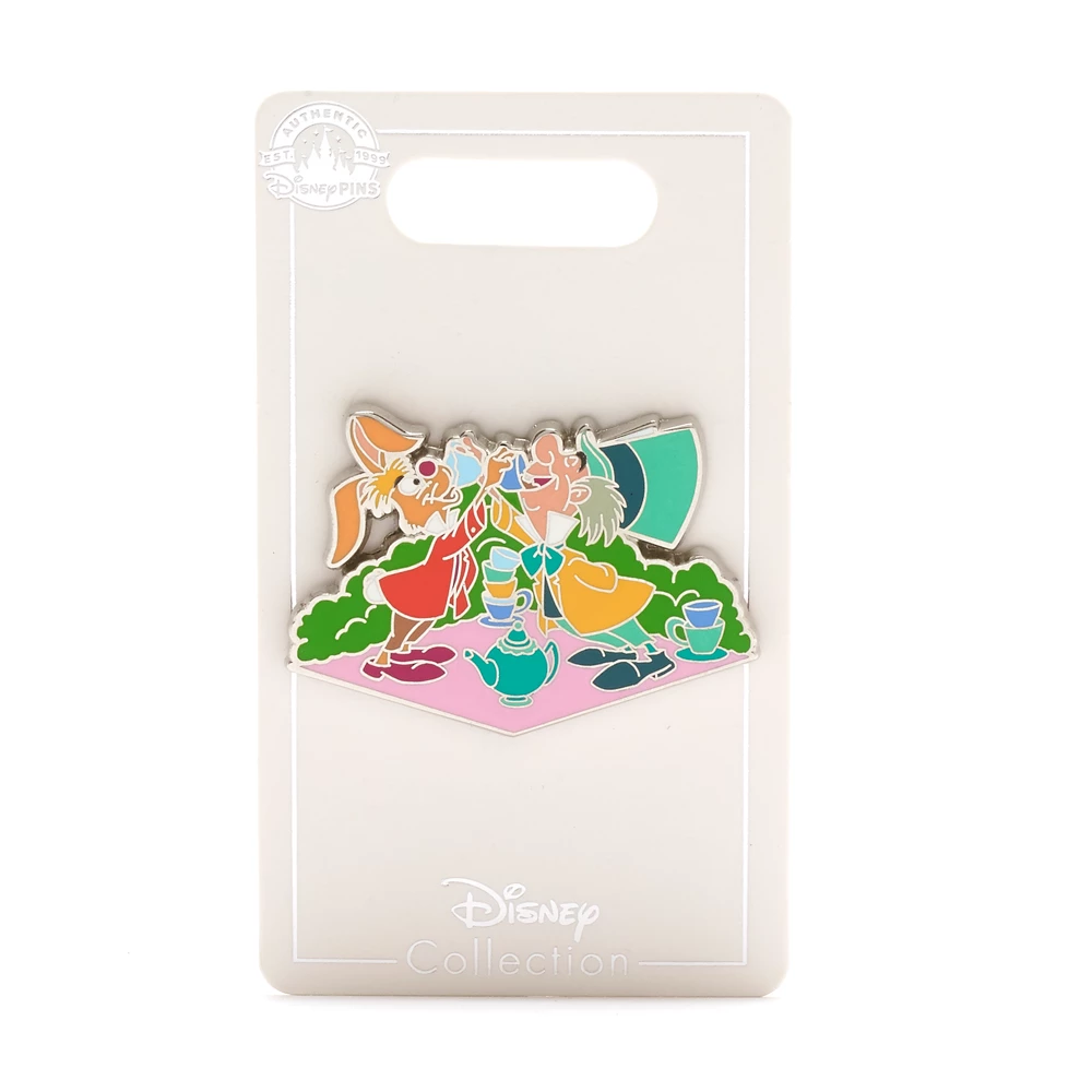 Disney Store Pin's Chapelier Fou Et Lièvre De Mars, Alice Au Pays Des Merveilles 2 Disney Store Pin's Chapelier Fou Et Lièvre De Mars, Alice Au Pays Des Merveilles – Image 2