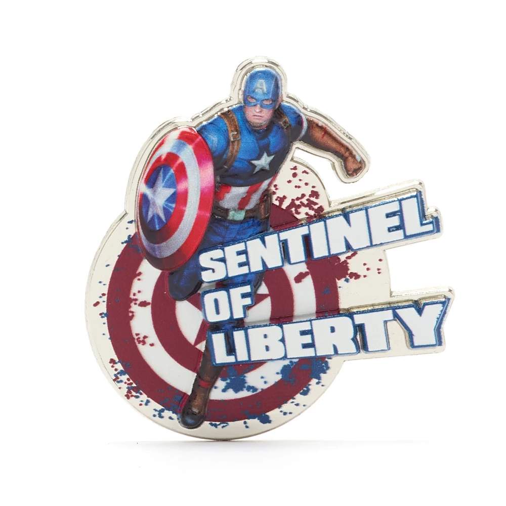 Disney Store Pin's Captain America, Captain America: Sentinel Of Liberty 1 Disney Store Pin's Captain America, Captain America: Sentinel Of Liberty