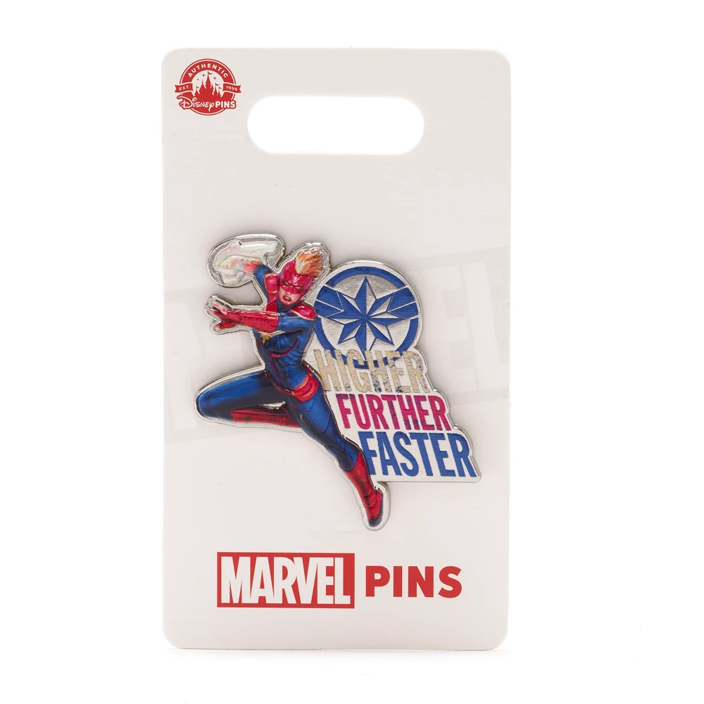 Disney Store Pin's Captain Marvel 2 Disney Store Pin's Captain Marvel – Image 2
