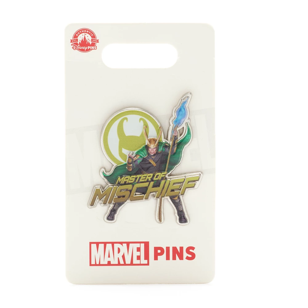 Disney Store Pin's Loki, Master Of Mischief 2 Disney Store Pin's Loki, Master Of Mischief – Image 2