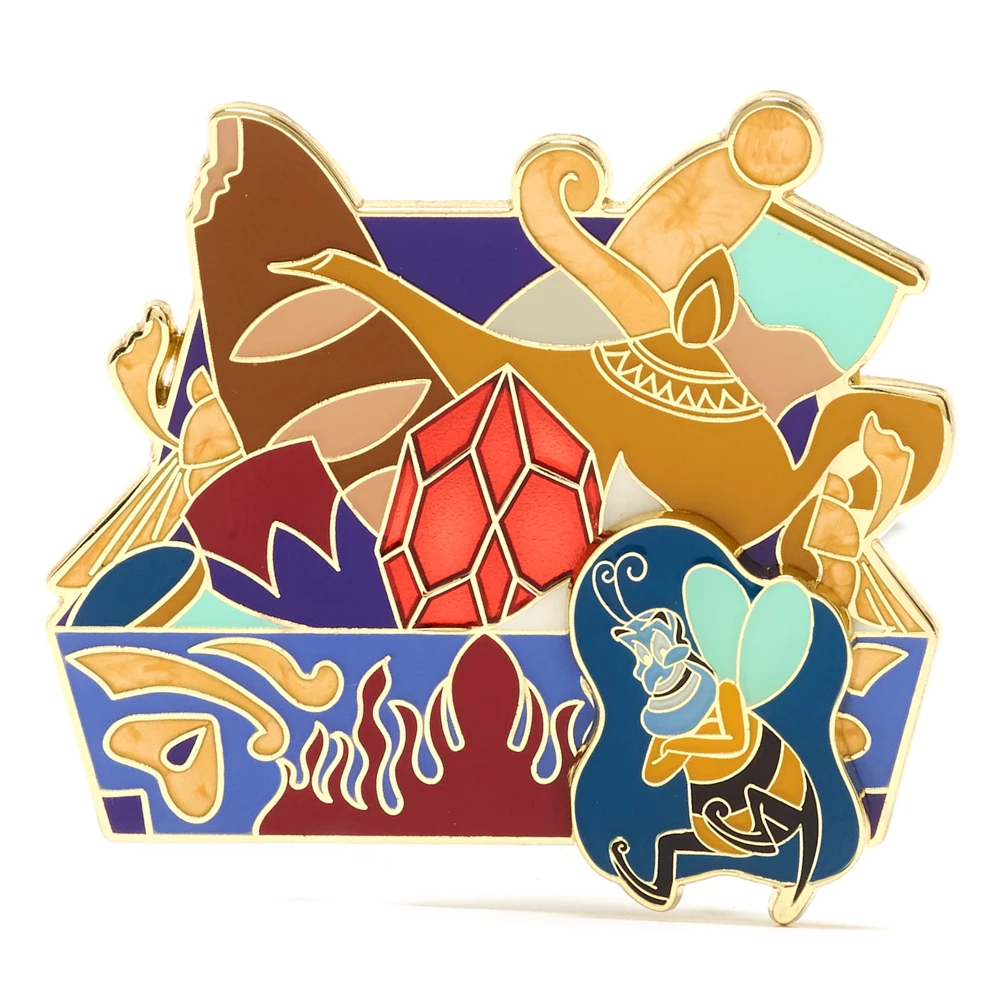 Disney Store Pin's Aladdin "Panier Au Trésor" En édition Limitée 1 Disney Store Pin's Aladdin "Panier Au Trésor" En édition Limitée