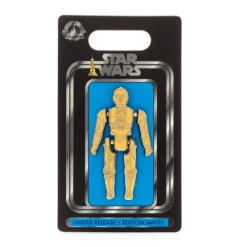 Disney Store Pin's De Figurine Vintage C-3PO, Star Wars 5 Disney Store Pin's De Figurine Vintage C-3PO, Star Wars -Disney 466043094251 2