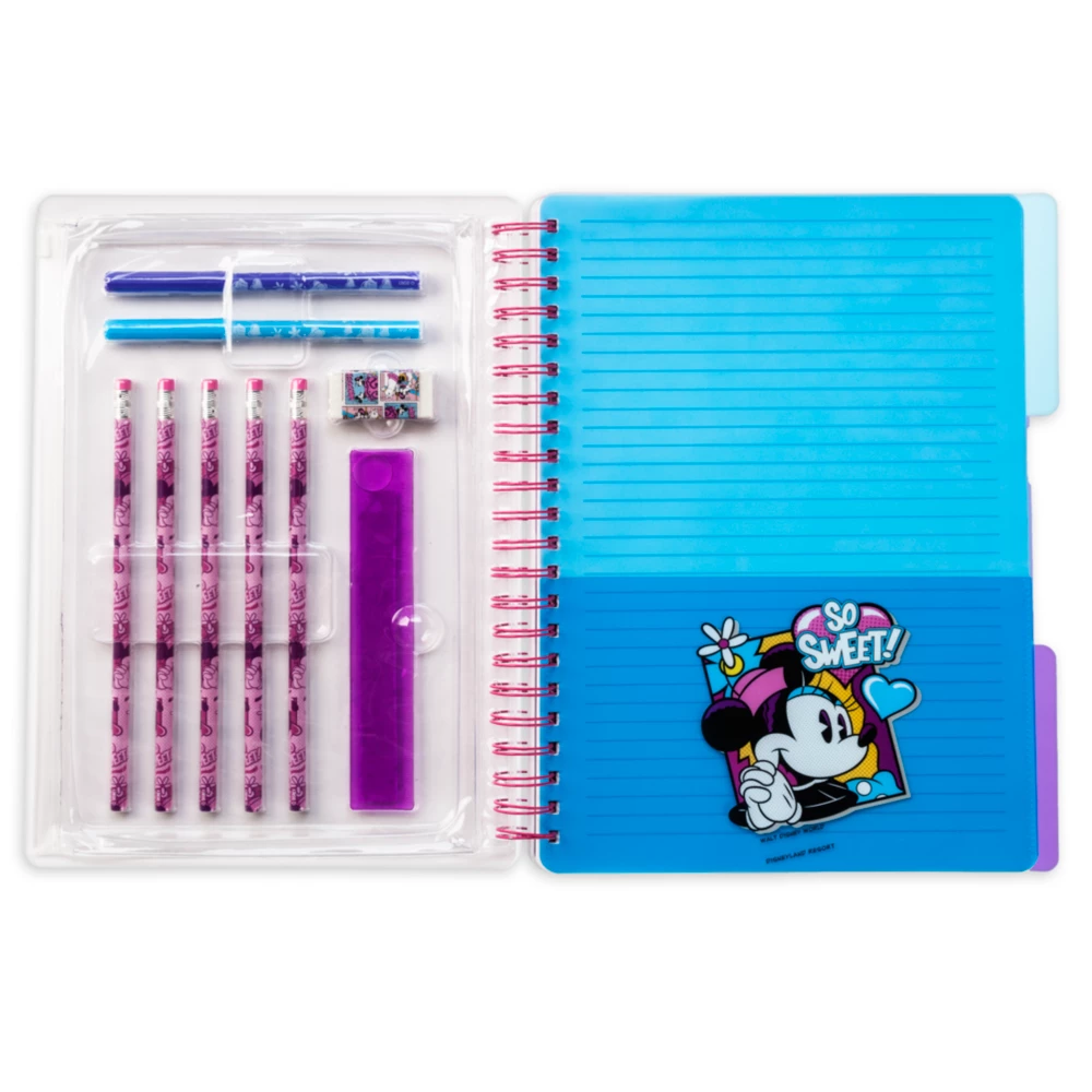 Disney Store Ensemble Cahier Et Fournitures Minnie Mouse 2 Disney Store Ensemble Cahier Et Fournitures Minnie Mouse – Image 2