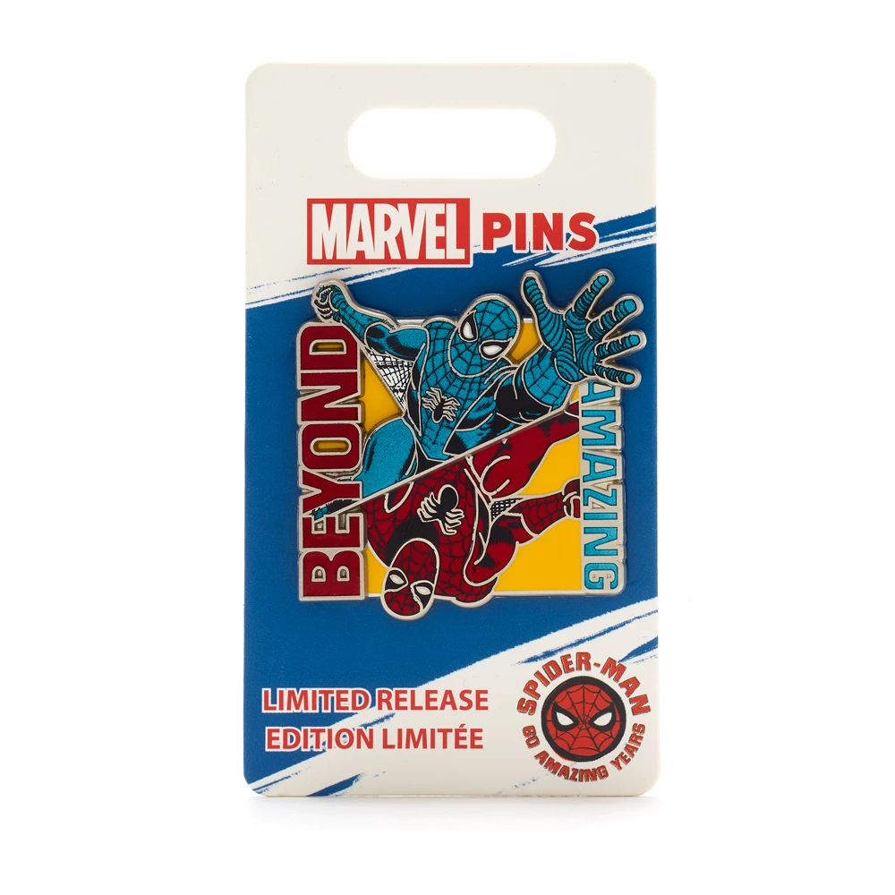 Disney Store Pin's Spider-Man 60e Anniversaire En édition Limitée 3 Disney Store Pin's Spider-Man 60e Anniversaire En édition Limitée – Image 3