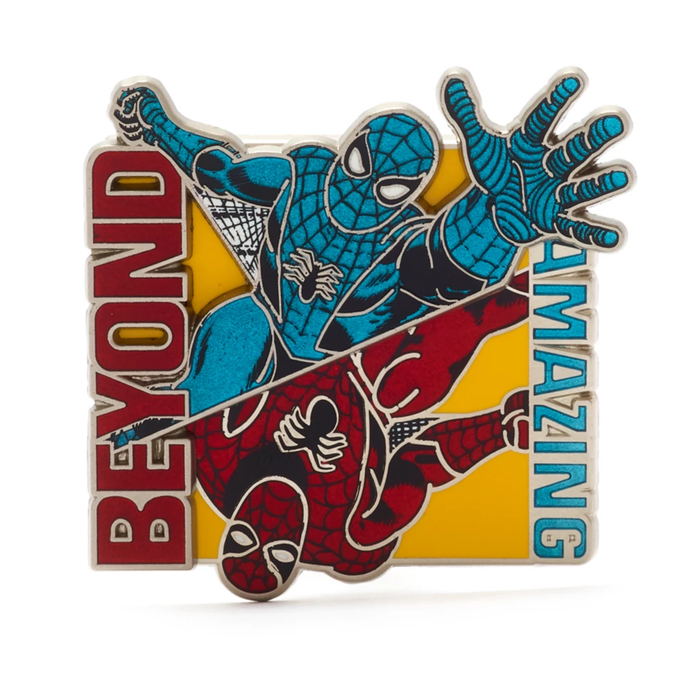 Disney Store Pin's Spider-Man 60e Anniversaire En édition Limitée 1 Disney Store Pin's Spider-Man 60e Anniversaire En édition Limitée