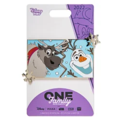 Disney One Family Pin's Olaf Et Sven "Amis Pour La Vie", La Reine Des Neiges -Disney 466043290509 4