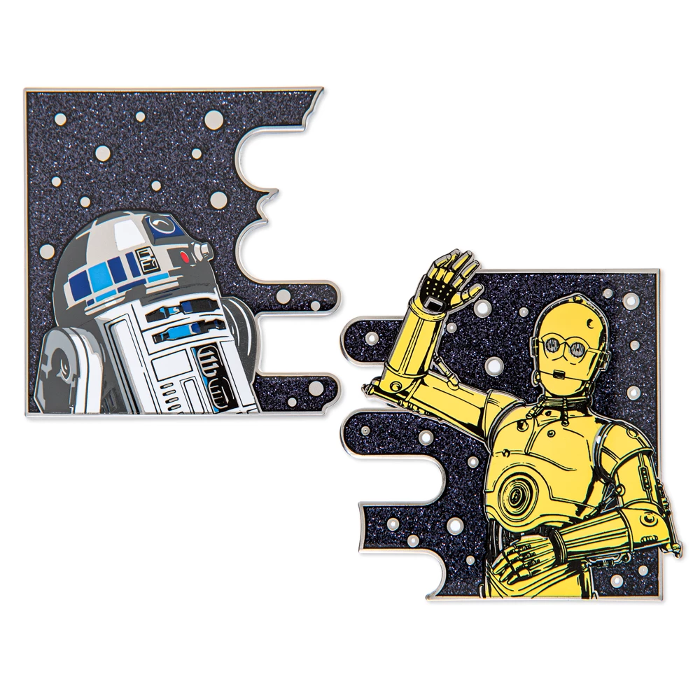 Disney One Family Pin's C-3PO Et R2-D2 "Amis Pour La Vie", Star Wars 1 Disney One Family Pin's C-3PO Et R2-D2 "Amis Pour La Vie", Star Wars