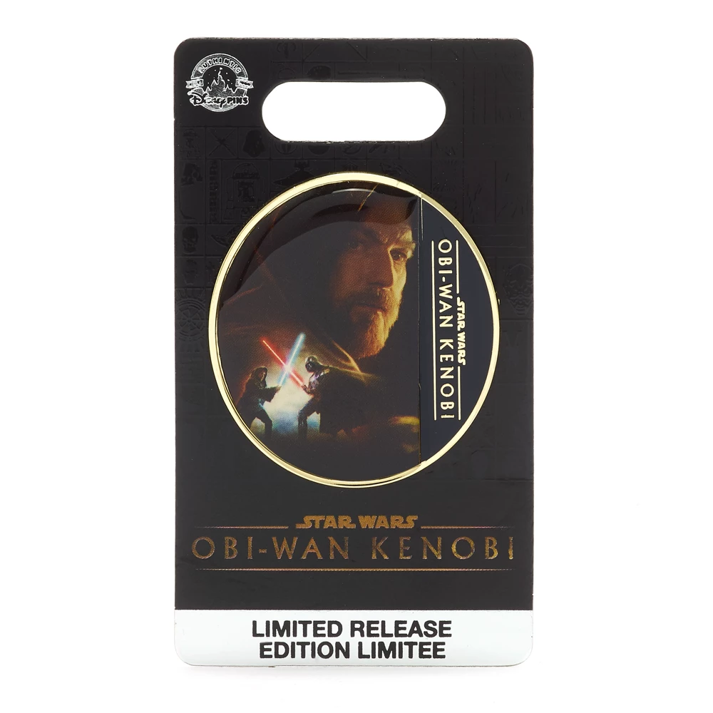 Disney Store Pin's Dark Vador Et Obi-Wan Kenobi En édition Limitée, Star Wars: Obi-Wan Kenobi 2 Disney Store Pin's Dark Vador Et Obi-Wan Kenobi En édition Limitée, Star Wars: Obi-Wan Kenobi – Image 2