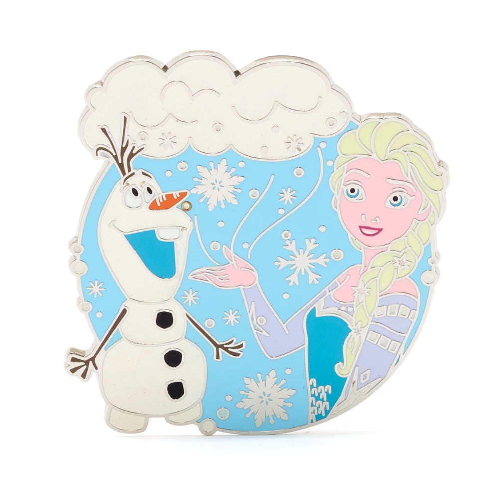Disney Store Pin's Elsa Et Olaf, La Reine Des Neiges 1 Disney Store Pin's Elsa Et Olaf, La Reine Des Neiges