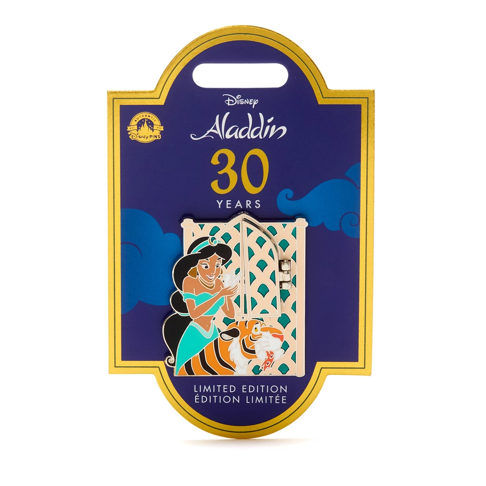Disney Store Pin's 30e Anniversaire Jasmine Et Rajah En édition Limitée 3 Disney Store Pin's 30e Anniversaire Jasmine Et Rajah En édition Limitée – Image 3
