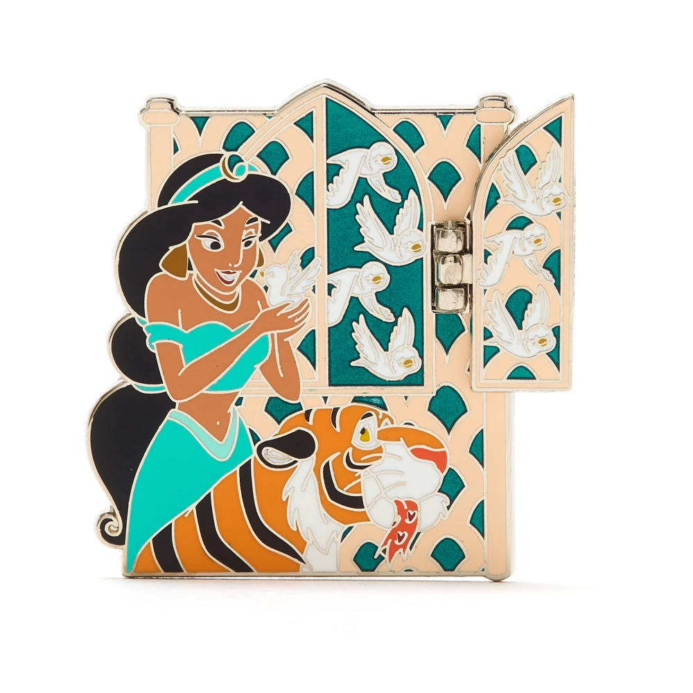 Disney Store Pin's 30e Anniversaire Jasmine Et Rajah En édition Limitée 1 Disney Store Pin's 30e Anniversaire Jasmine Et Rajah En édition Limitée