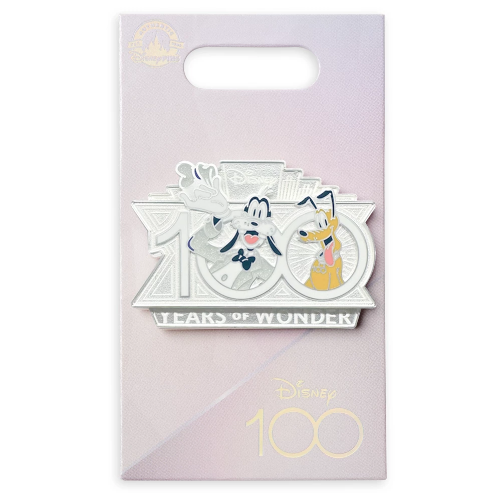 Pin's Dingo Et Pluto En édition Limitée Disney100 Celebration 2 Pin's Dingo Et Pluto En édition Limitée Disney100 Celebration – Image 2