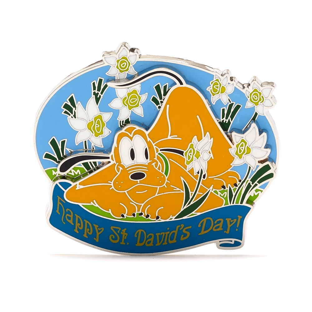 Disney Store Pin's Pluto En édition Limitée Saint-David 1 Disney Store Pin's Pluto En édition Limitée Saint-David