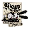 Pin's Oswald Le Lapin Chanceux Et Ortensia En édition Limitée Disney100