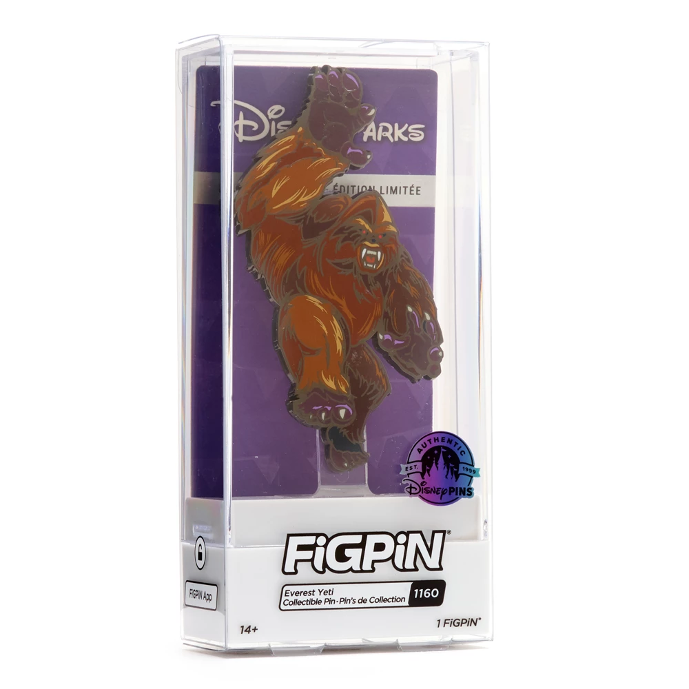 Disneyland Pin's FiGPiN Yeti Everest, Expedition Everest 3 Disneyland Pin's FiGPiN Yeti Everest, Expedition Everest – Image 3